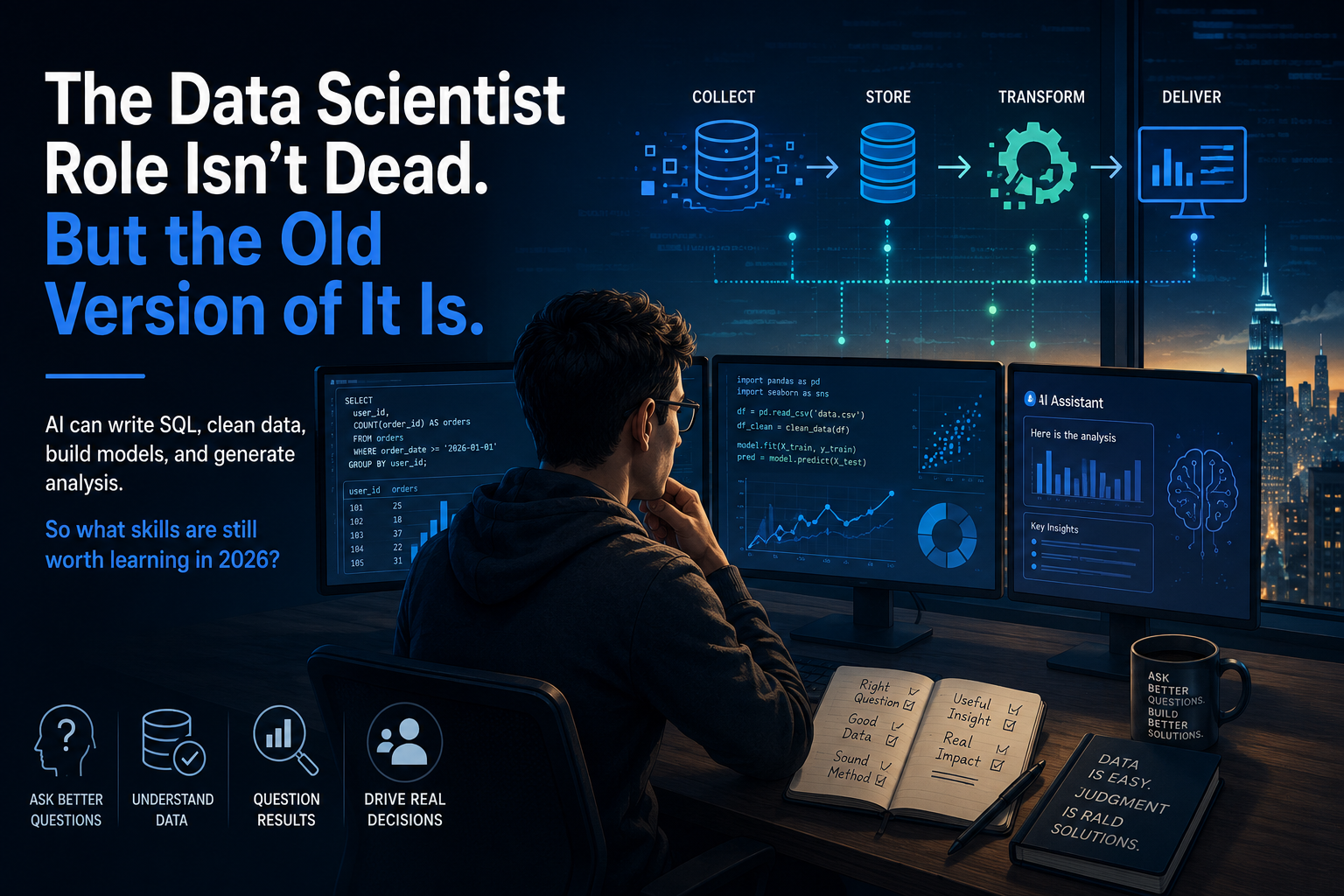 The Data Scientist Role Isn’t Dead. But the Old Version of It Is.