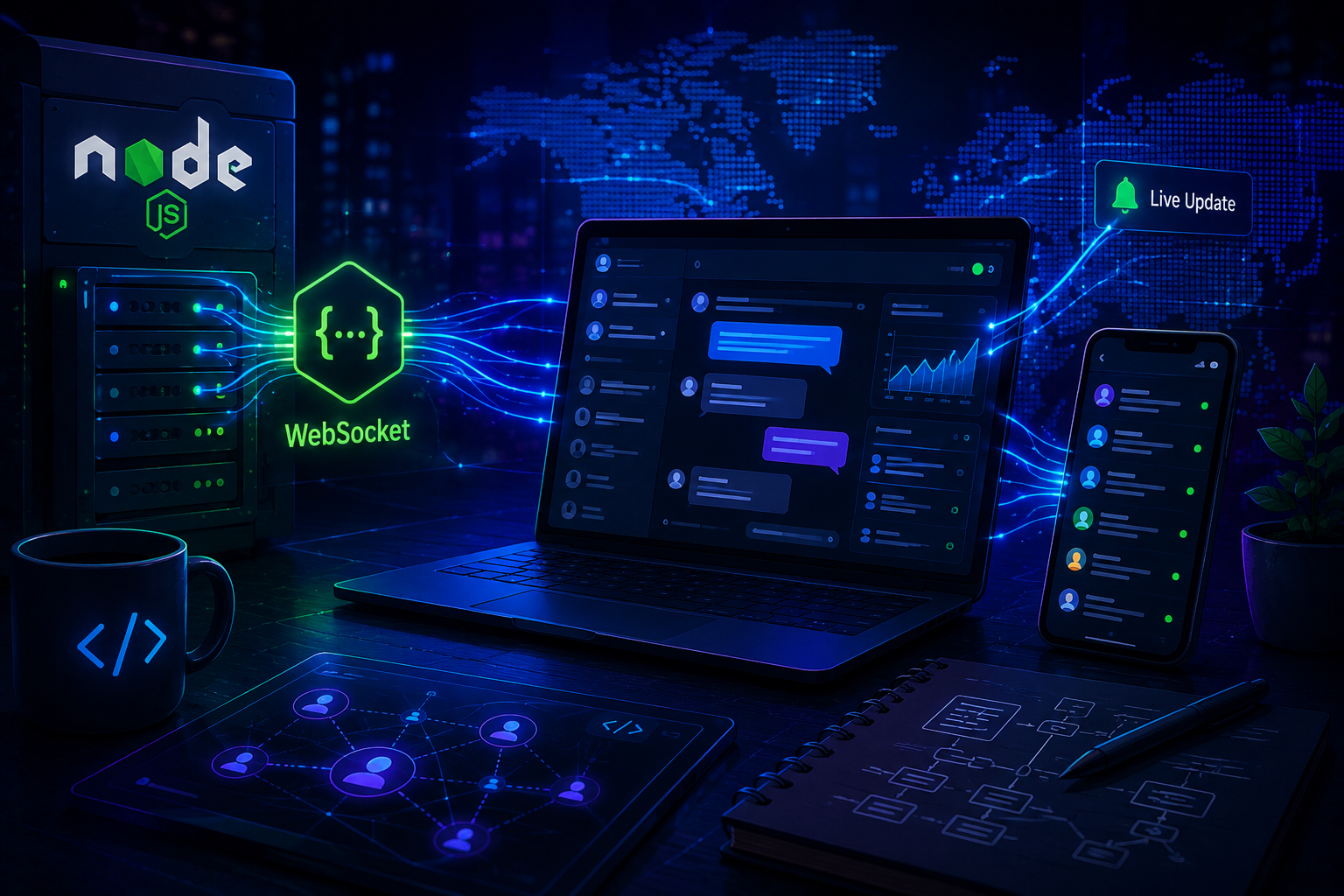 How I Build Real-Time Apps With WebSockets and Node.js