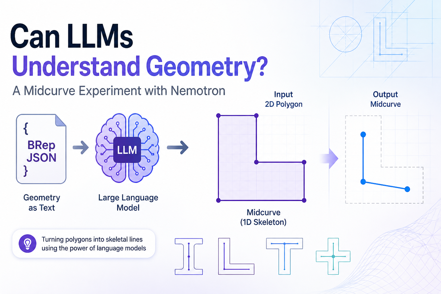 Can Nemotron Understand Geometry?