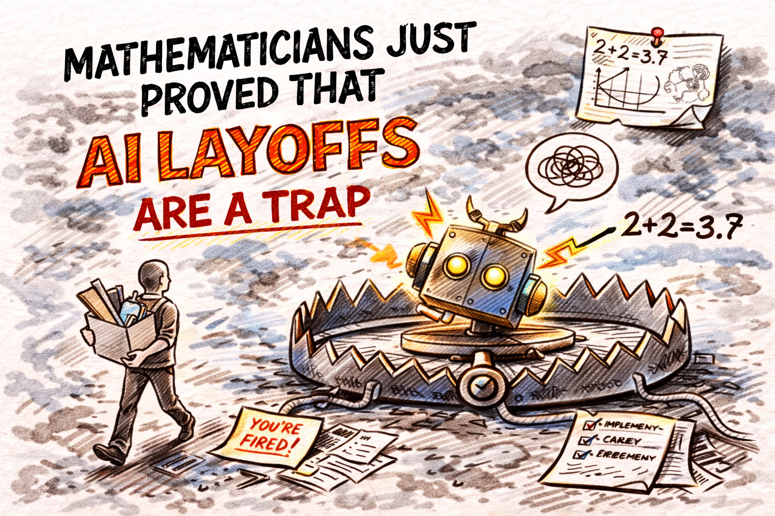 Mathematicians Just Proved That AI Layoffs Are a Trap