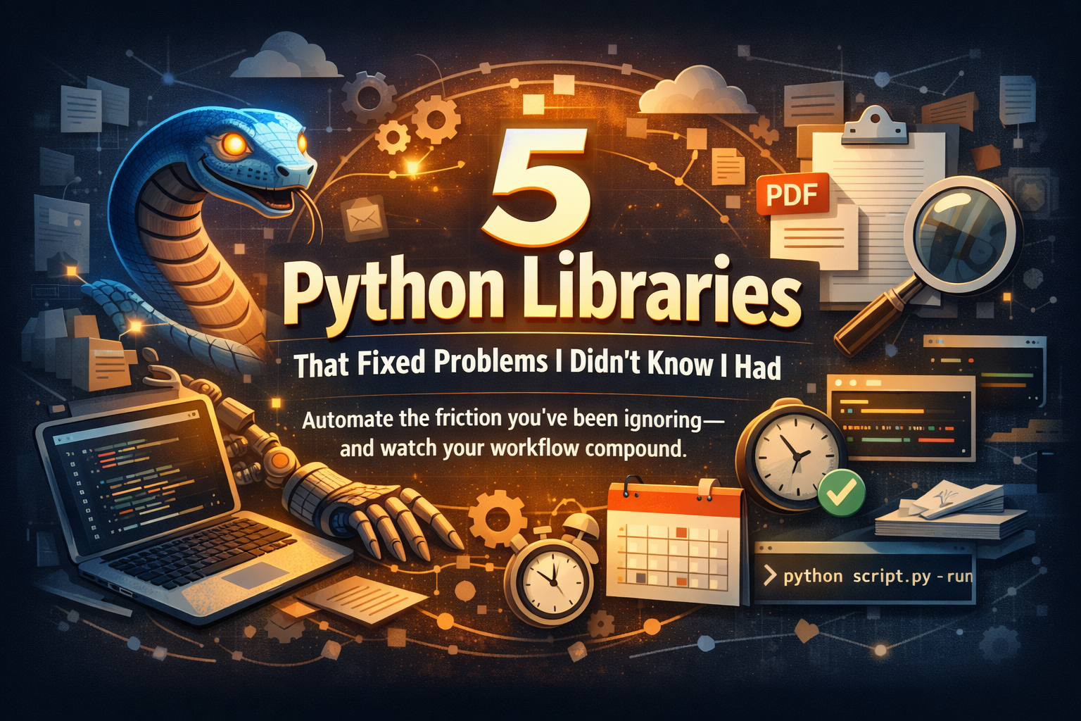 5 Python Libraries That Fixed Problems I Didn’t Know I Had