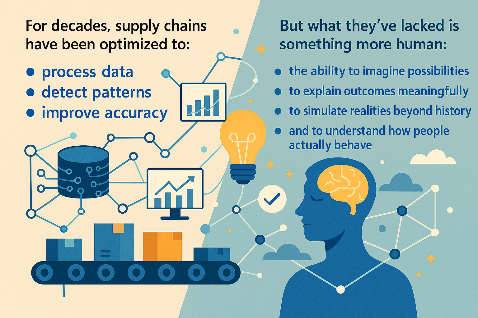 The Next Evolution of Supply Chains: When AI Starts Thinking, Explaining, and Behaving Like Us