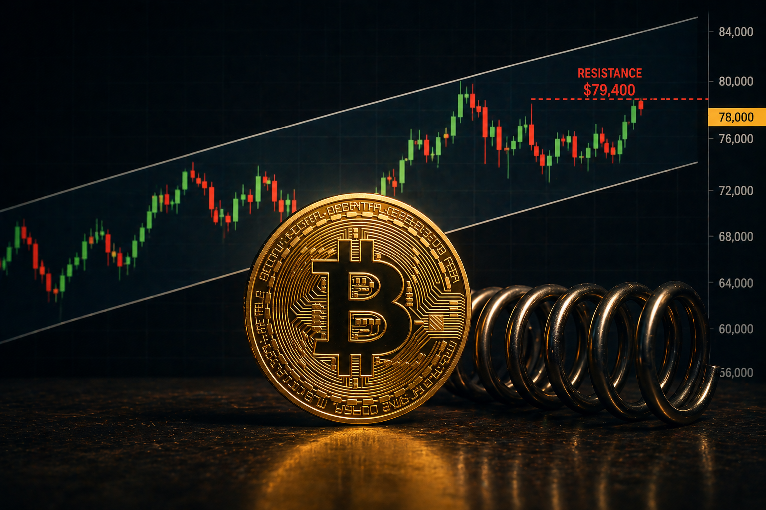 Bitcoin is coiling at $78K. What is BTC’s next likely move?
