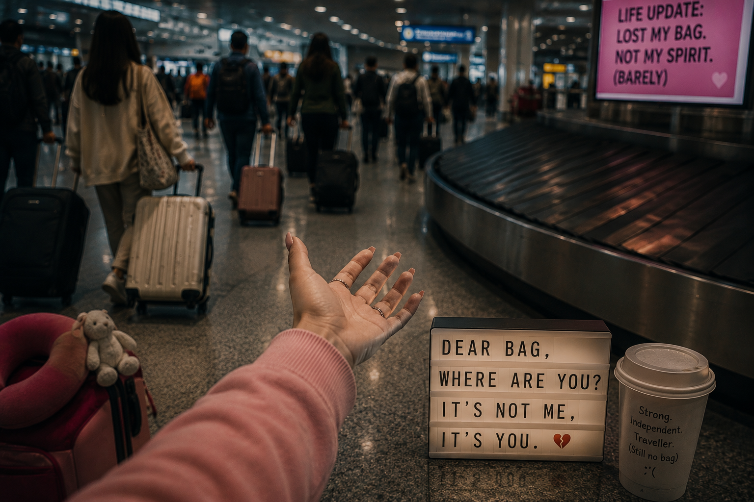 Our Incomplete Story ft. Airport & My Missing Bag (Hope to see you