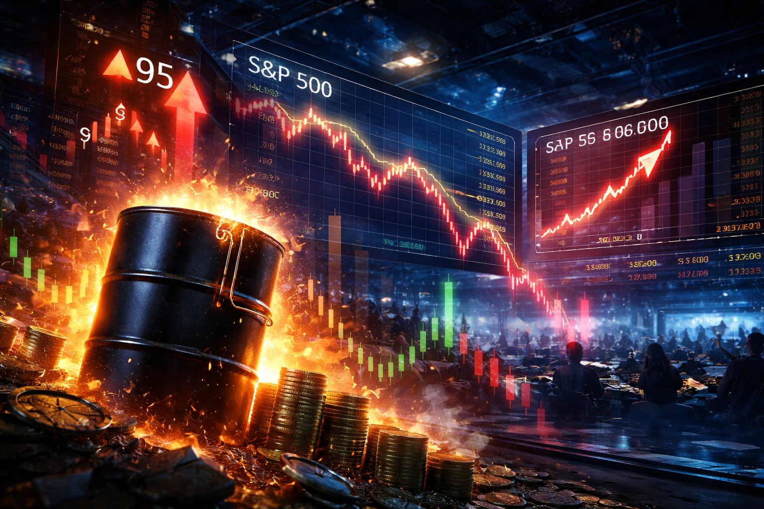 Markets on Edge: Oil Surges, Yields Climb, and Key Breakdown Levels Come Into Focus | March 2, 2026