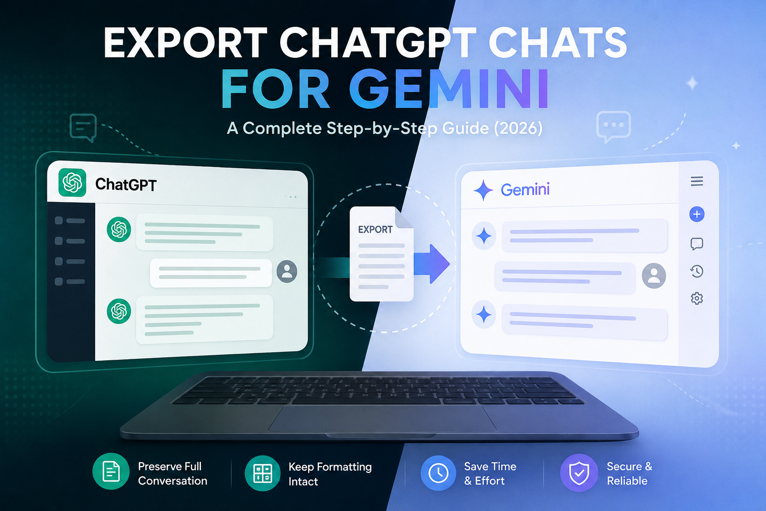 I Wanted to Move My Best ChatGPT Conversations Into Gemini.