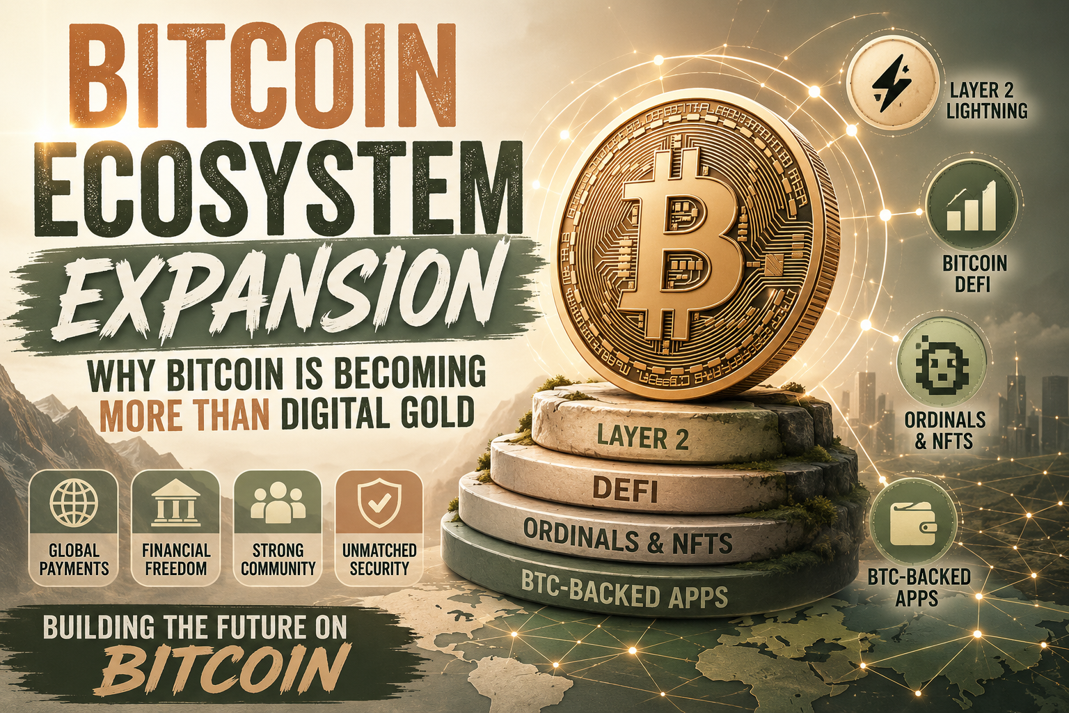Bitcoin Ecosystem Expansion: Why Bitcoin Is Becoming More Than Digital Gold