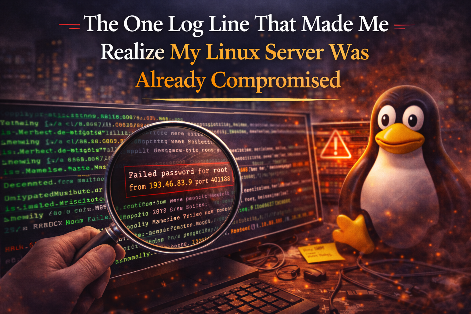 The One Log Line That Made Me Realize My Linux Server Was Already Compromised