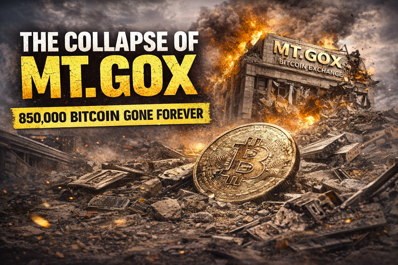 The Day the Crypto World Lost Its Fortune: The Collapse of Mt. Gox
