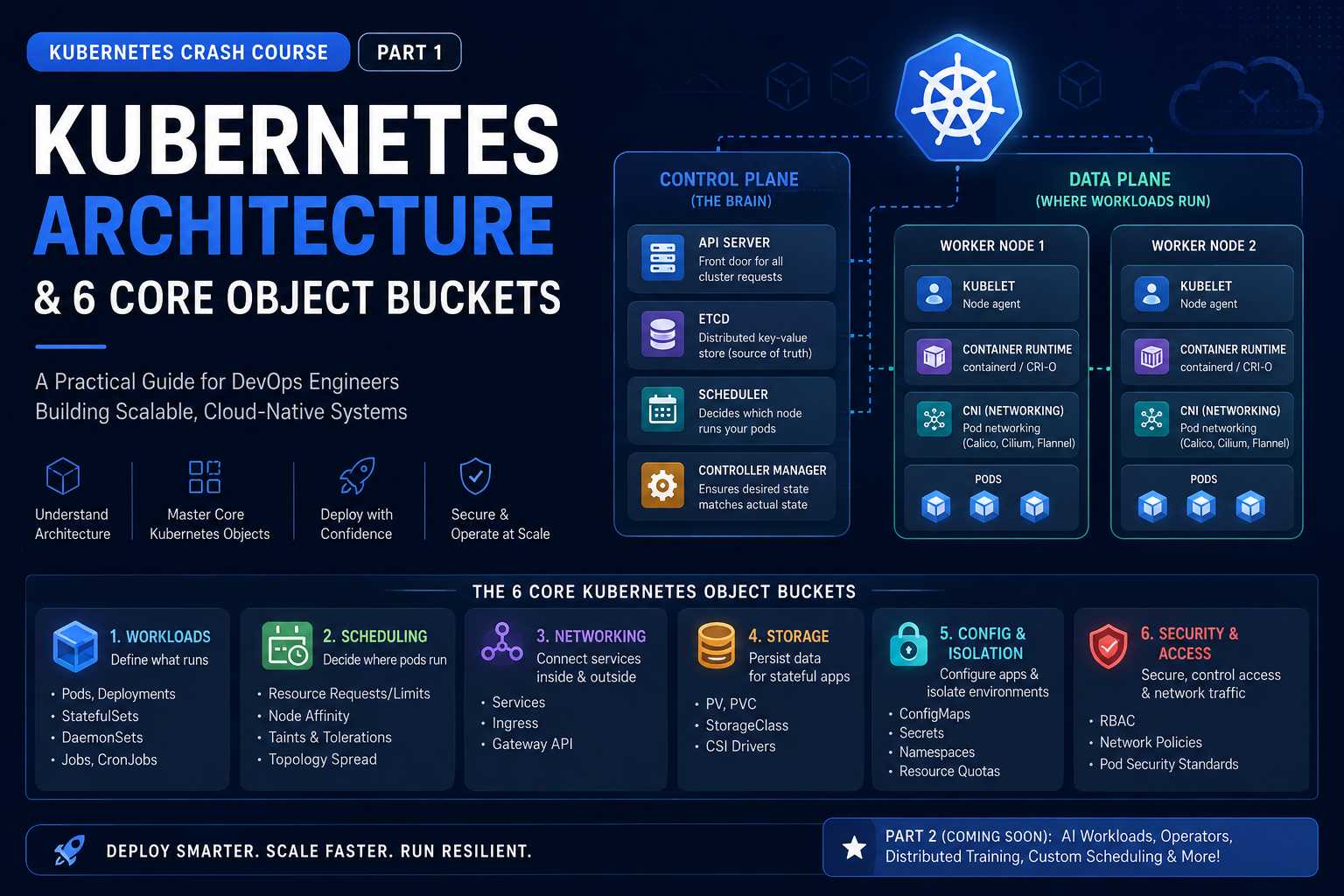 The Only Kubernetes Architecture Guide You Need — Part 1: Architecture & Core Objects