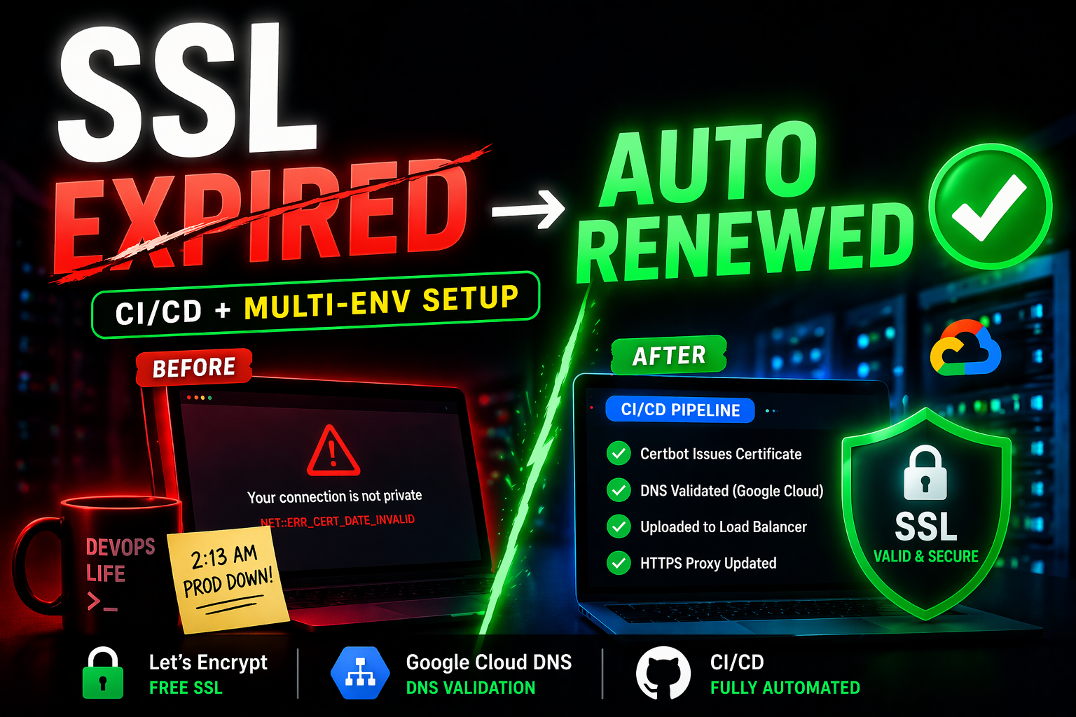 Our Production Went Down at 2 AM Because of SSL — Here’s the System That Fixed It