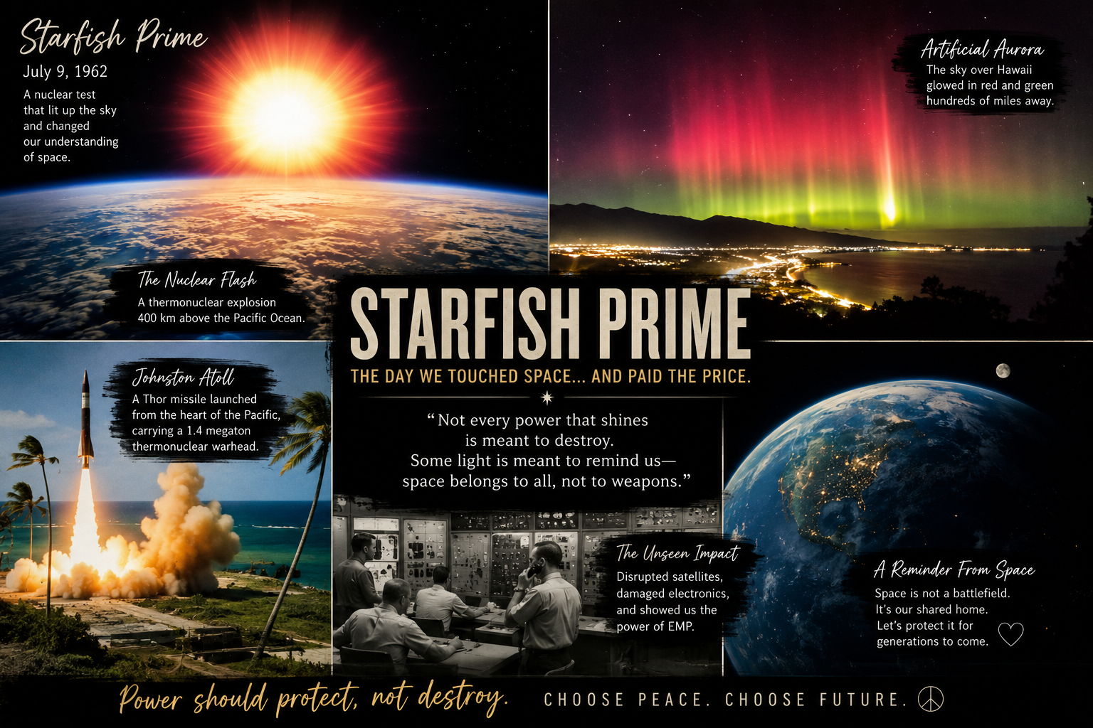 WHY THE STARFISH PRIME EXPERIMENT STILL MATTERS TODAY : A Human Plea A