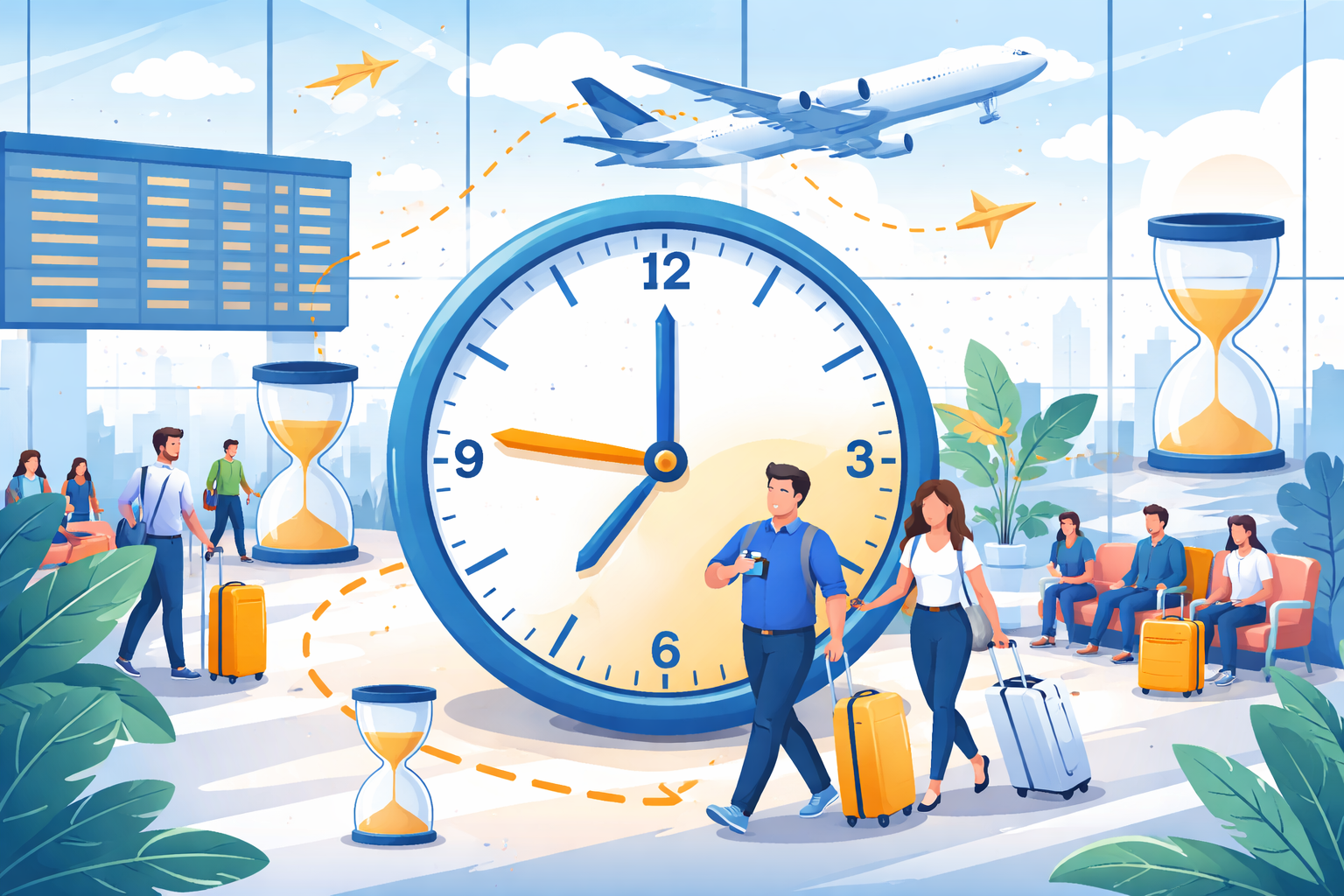 Air Travel Doesn’t Run on Money. It Runs on Time.