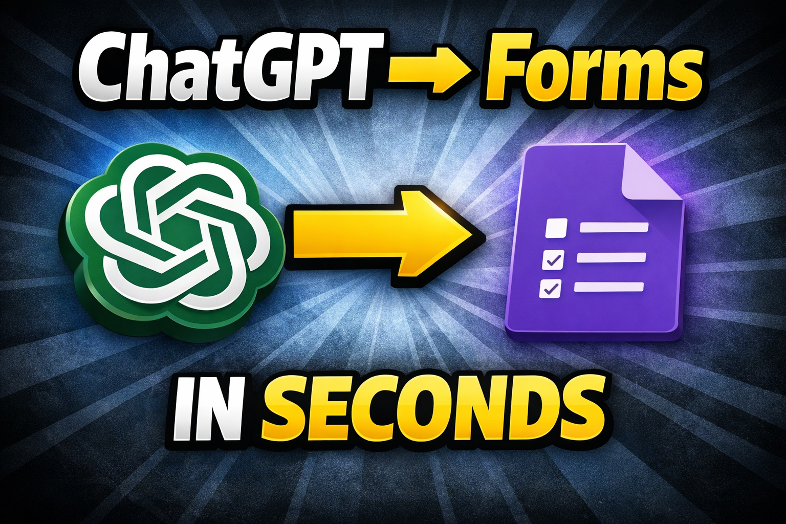 How to Convert Google Docs, Sheets, Word & PDF to Google Forms Faster