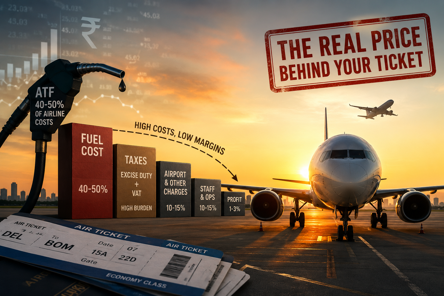The Great Indian Airline Puzzle: Behind Your Flight Ticket Price