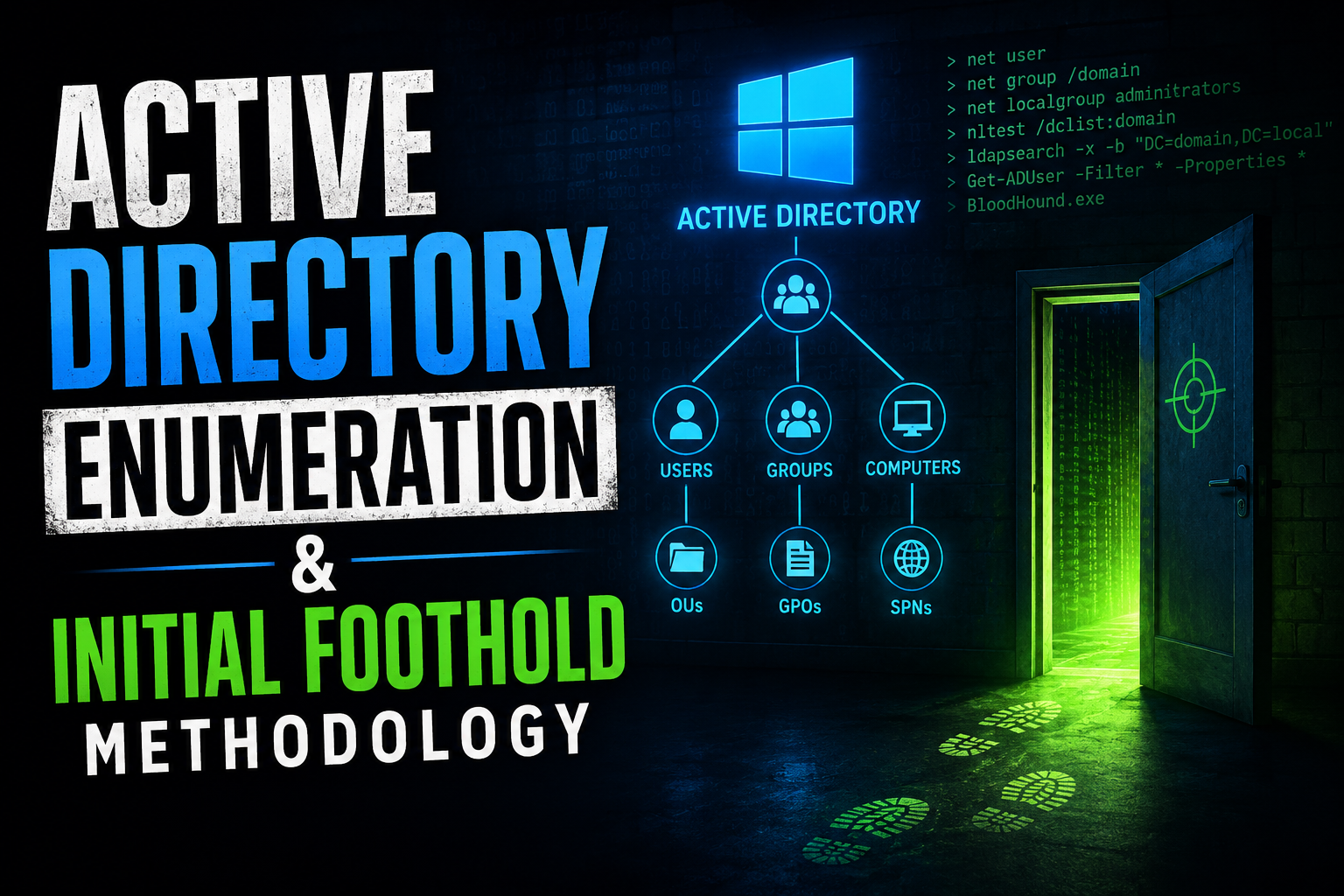 Active Directory Enumeration & Initial Foothold Methodology