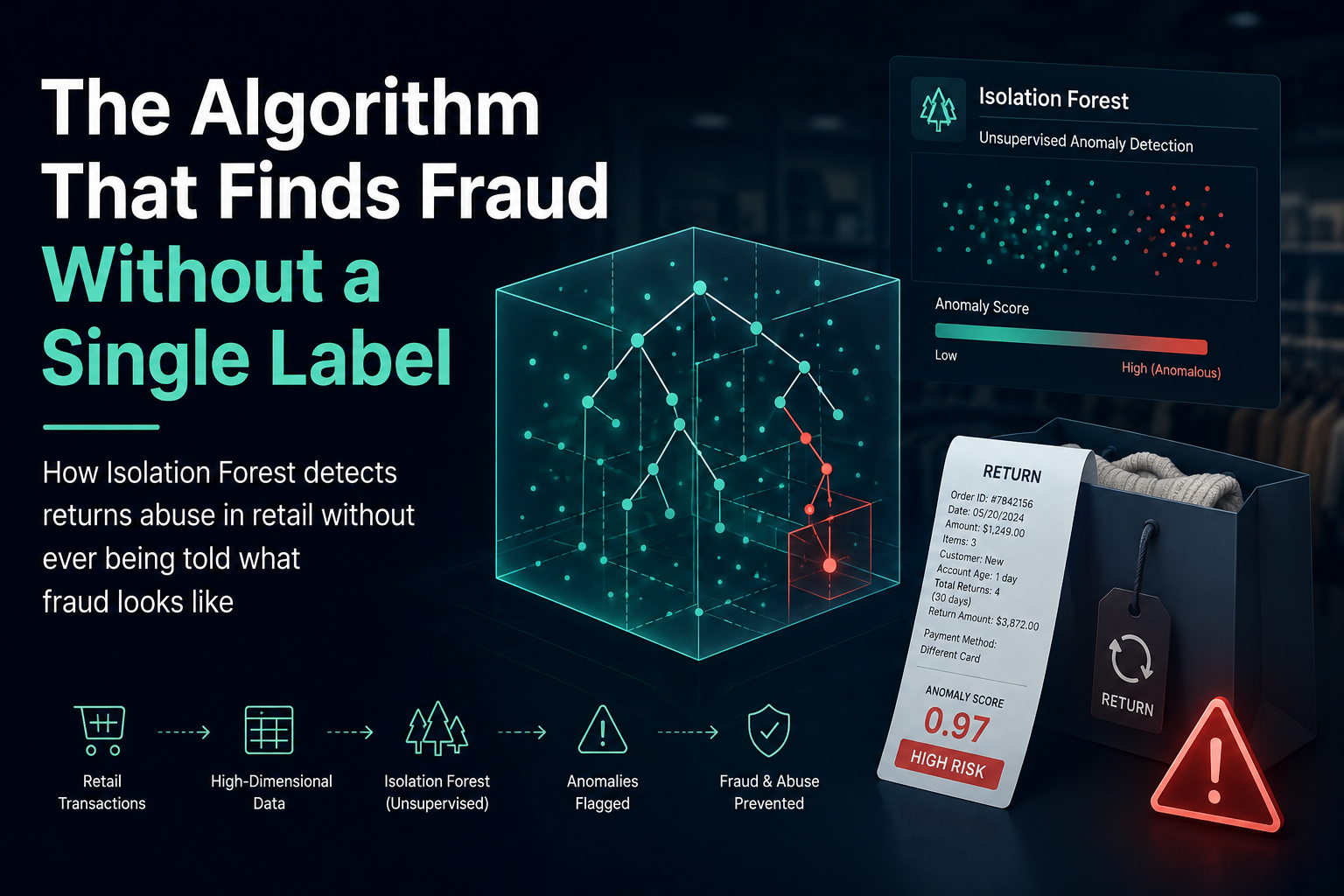The Algorithm That Finds Fraud Without a Single Label