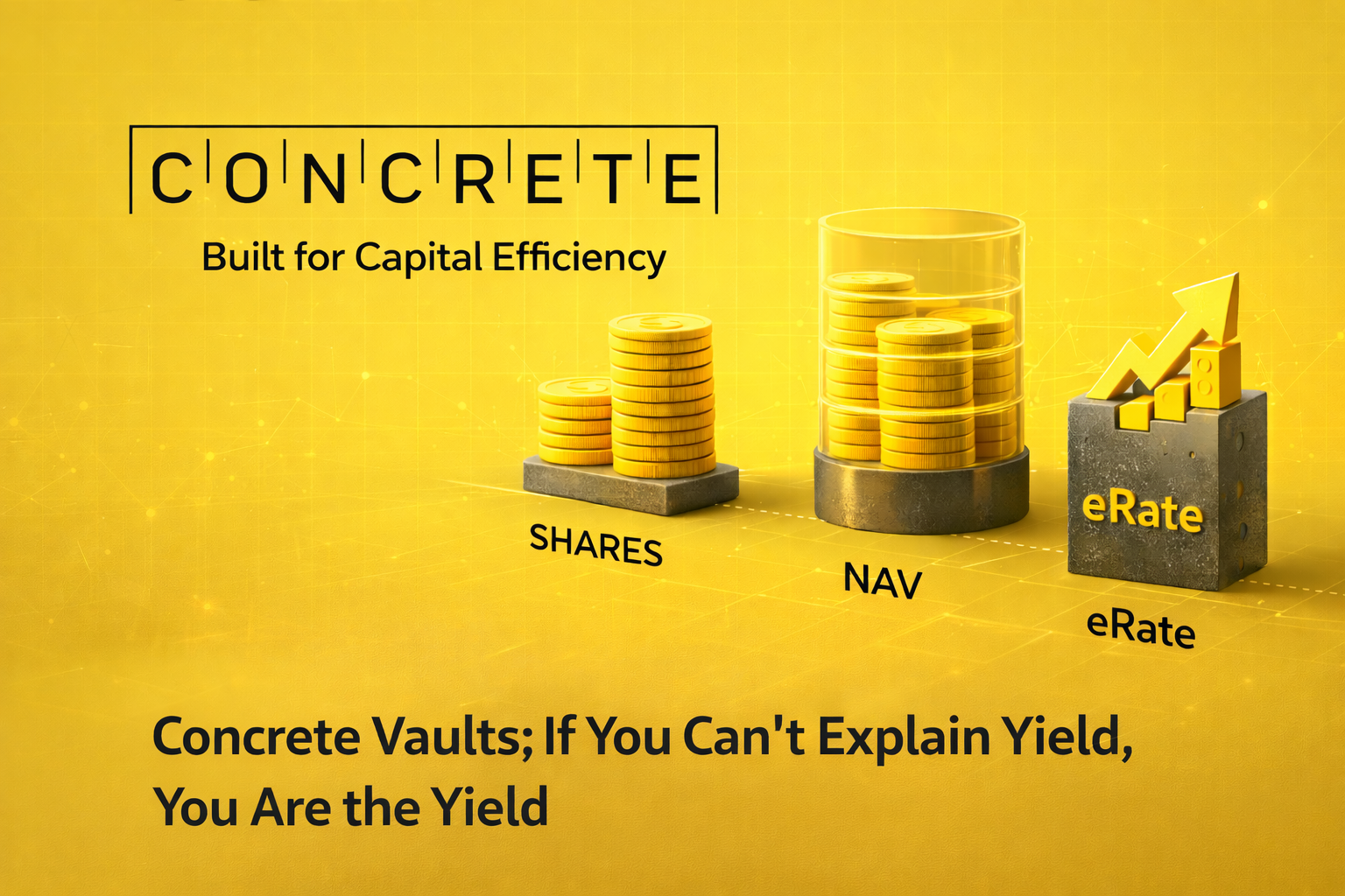 Concrete Vaults: If You Can’t Explain Yield, You Are the Yield