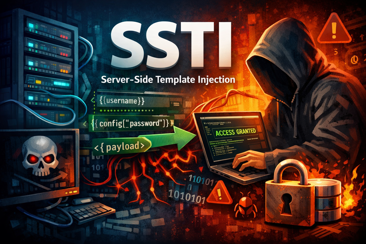 Guía de SSTI (Server-Side Template Injection): Detección, Explotación y Evasión de WAF
