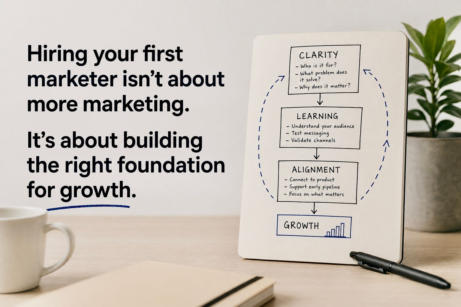 What Every Early-Stage Founder Needs to Know Before Hiring a Marketer