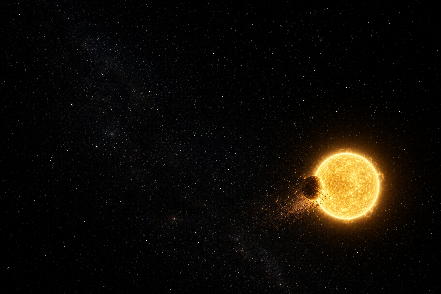 Did Mercury Once Have a Planet Next Door That the Sun Swallowed-