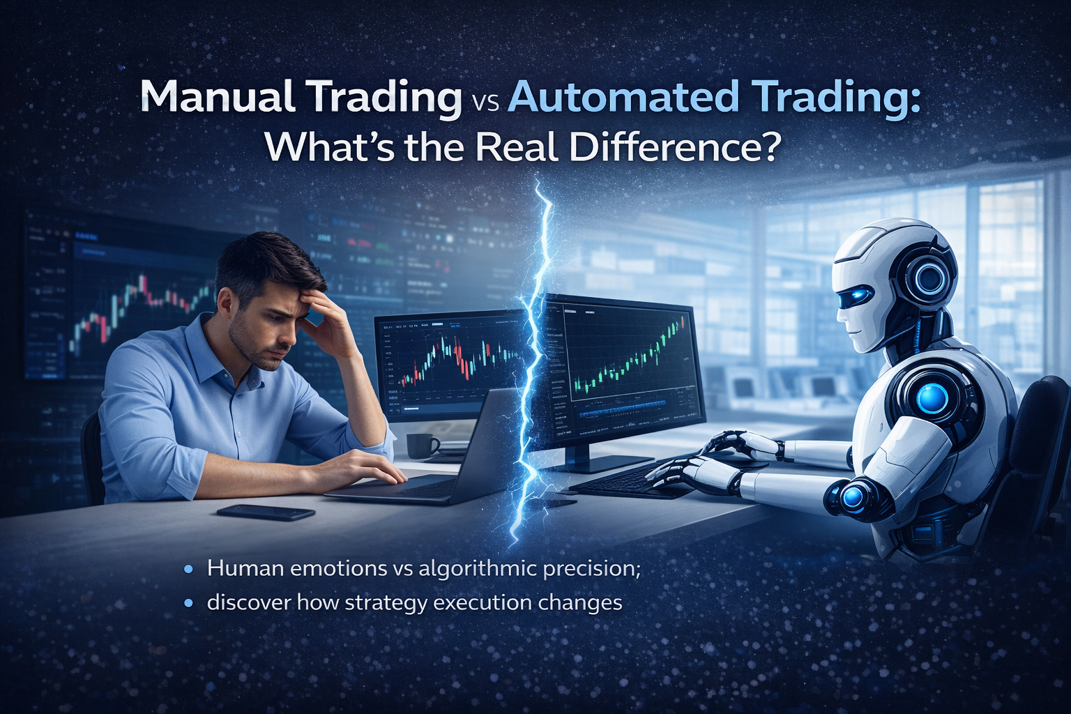 Manual Trading vs Automated Trading: What’s the Real Difference?