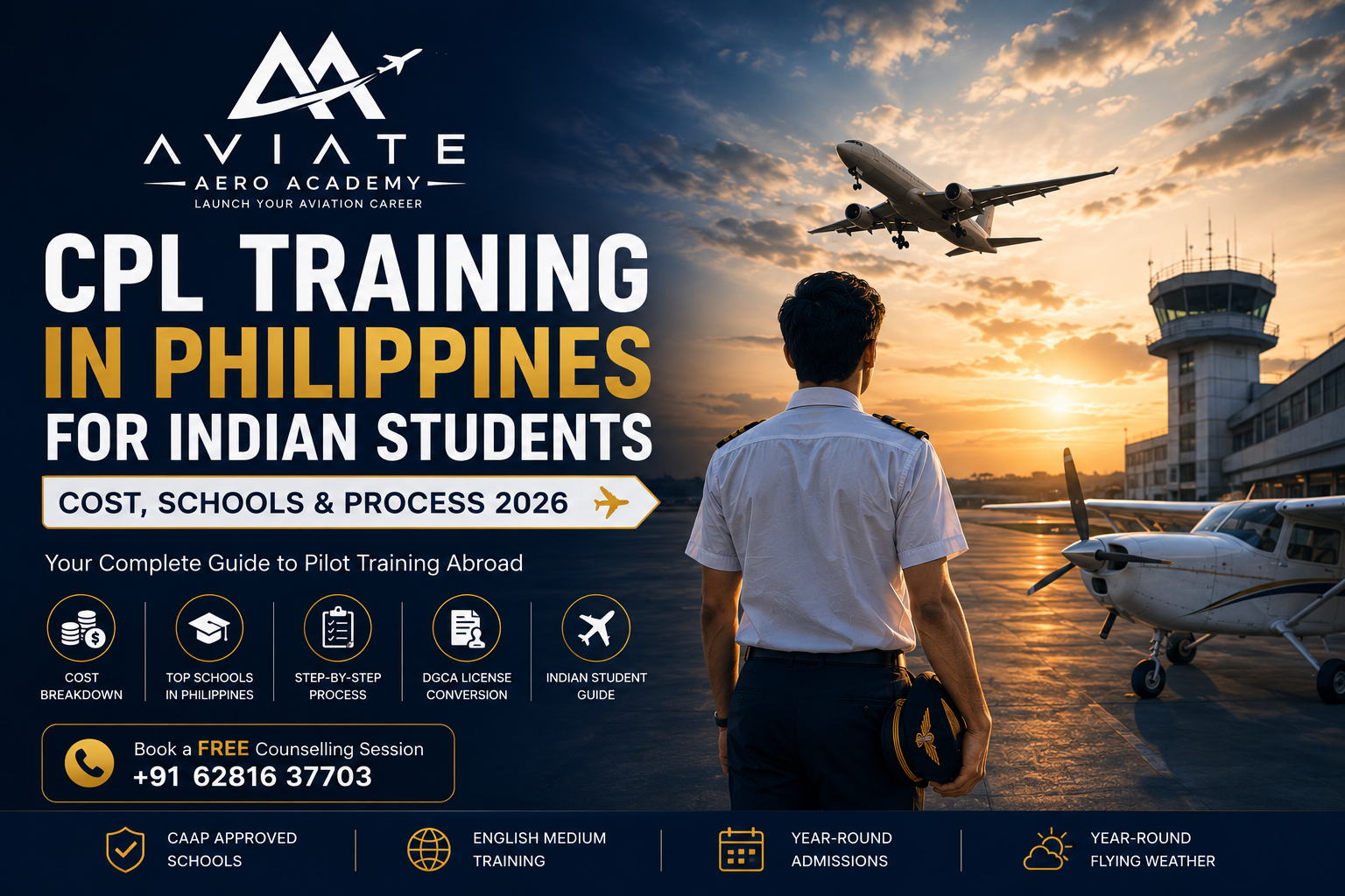 CPL Training in Philippines for Indian Students — Cost Schools & P CPL Training in Philippines for Indian Students — Cost Schools & P
