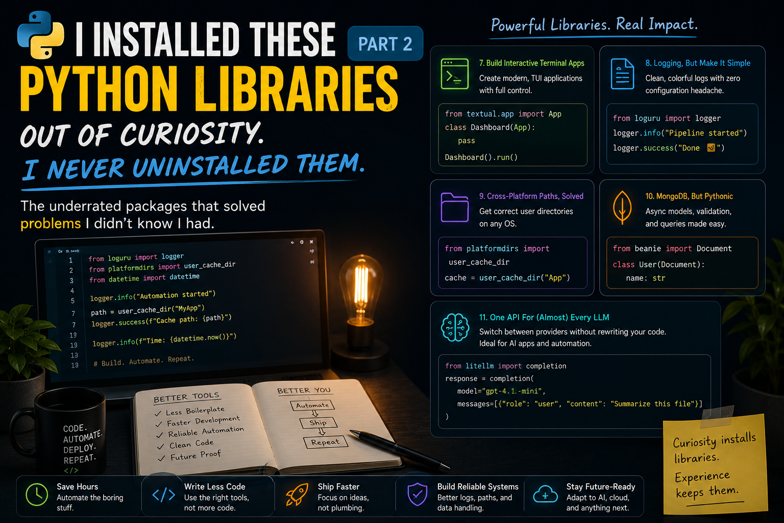 I Installed These Python Libraries Out of Curiosity. I Never Uninstalled Them.