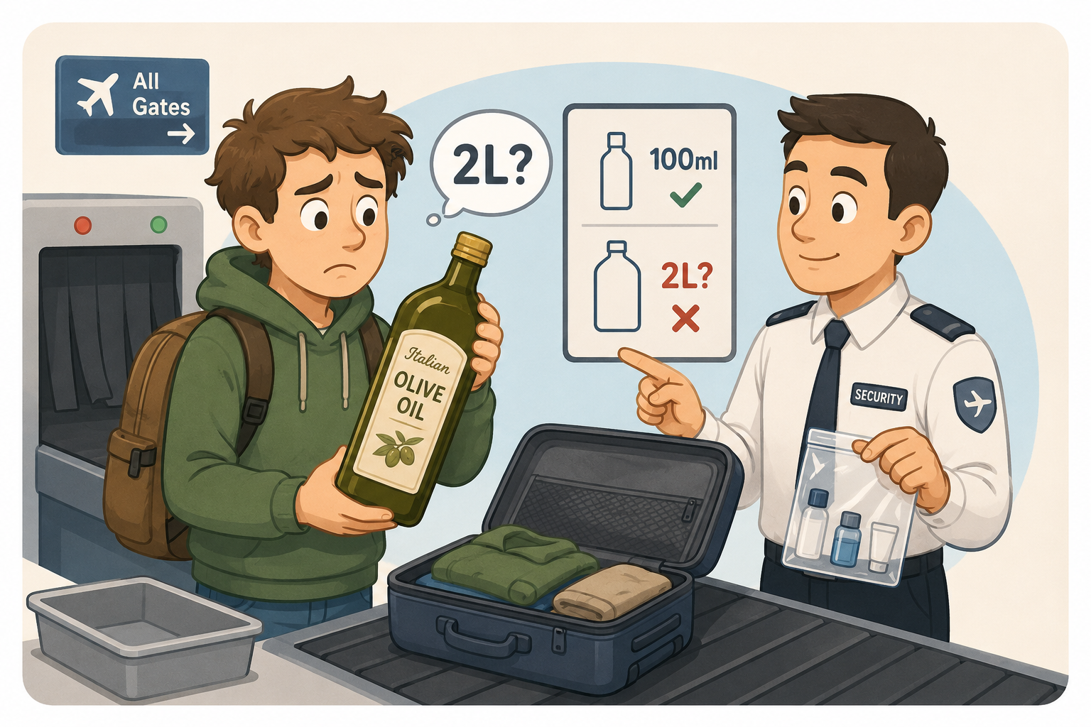 The 100ml Liquid Rule is Dying — But Airport Security Is Messier Than