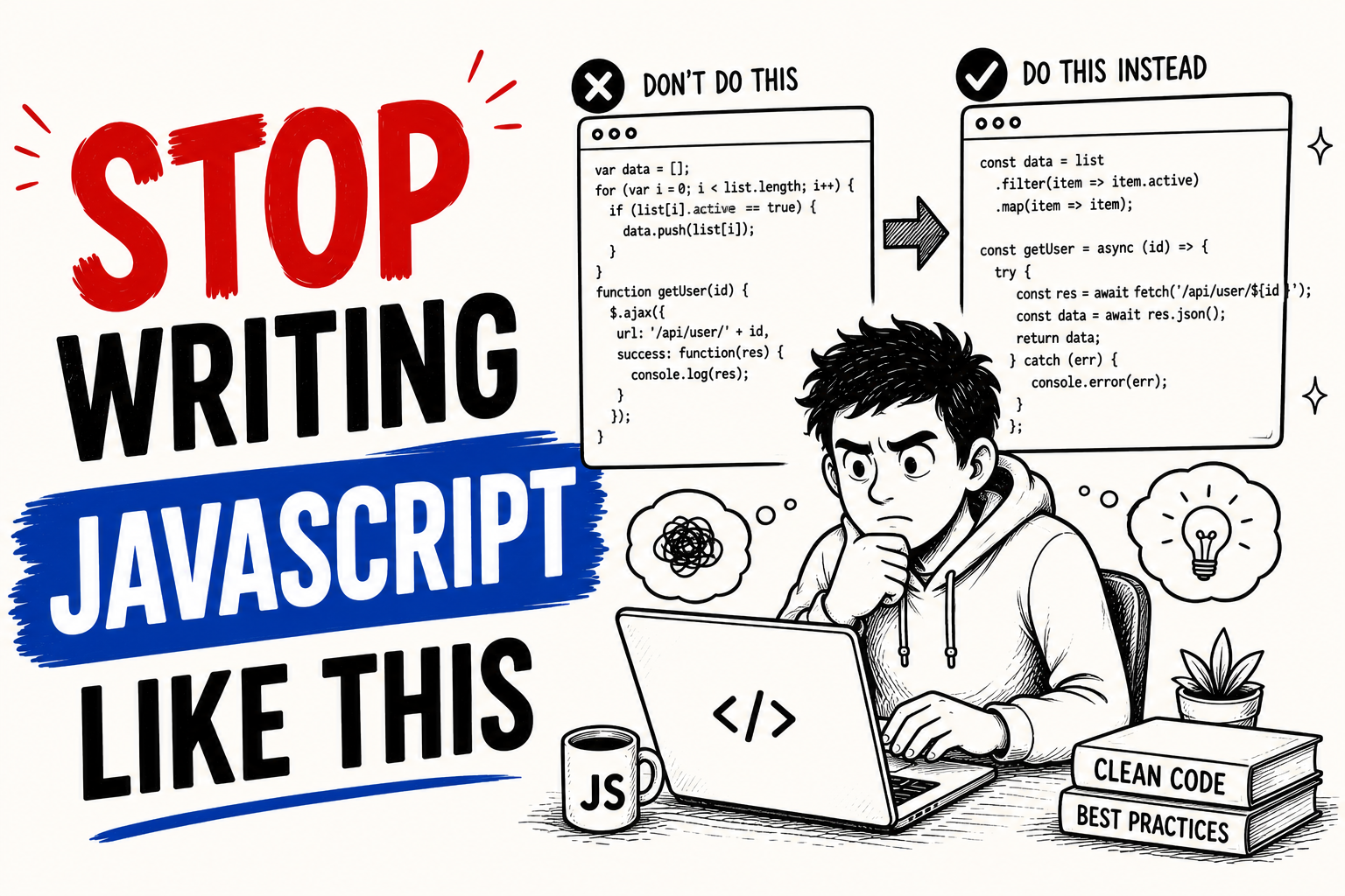 Stop Writing JavaScript Like This