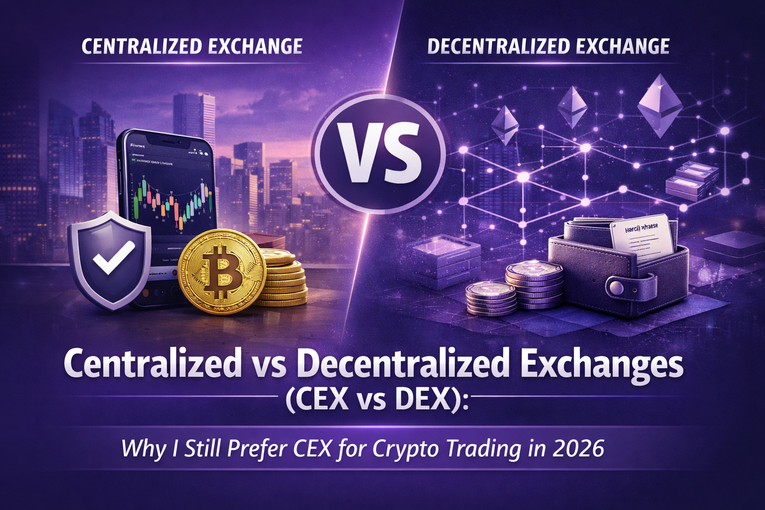Centralized vs Decentralized Exchanges (CEX vs DEX): Why I Still Prefer CEX for Crypto Trading in…