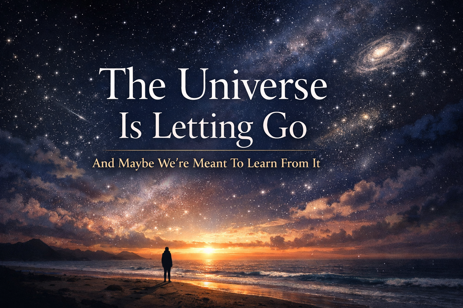 The Universe Is Letting Go — And Maybe We’re Meant To Learn From It