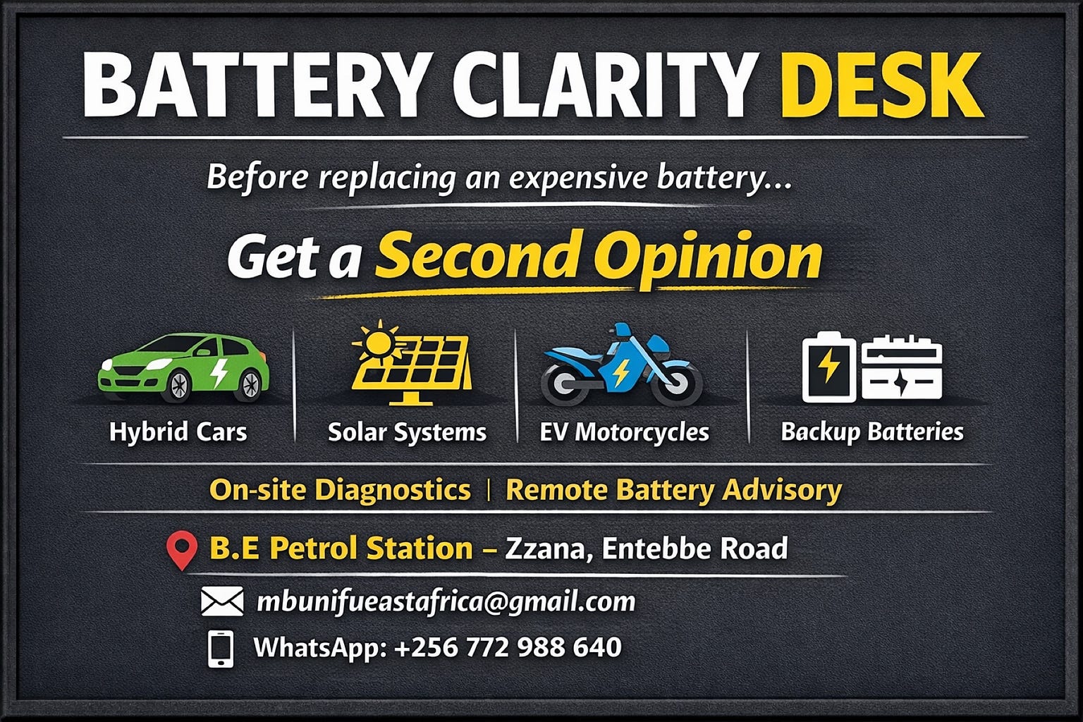 Uncle Rwamiti’s Battery Stress Index