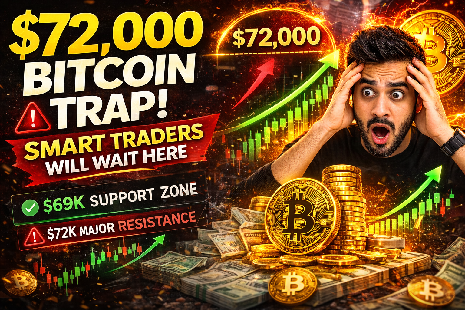 The $72K Bitcoin Trap: Smart Money Is Waiting Here ?