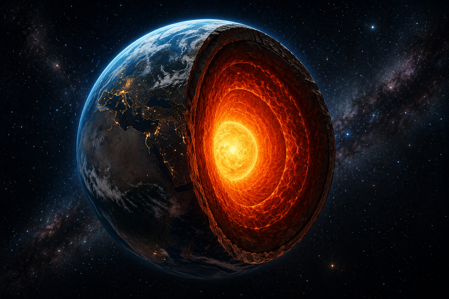 The Earth Is Slowly Cooling. So Why Is Its Core Still Hot-
