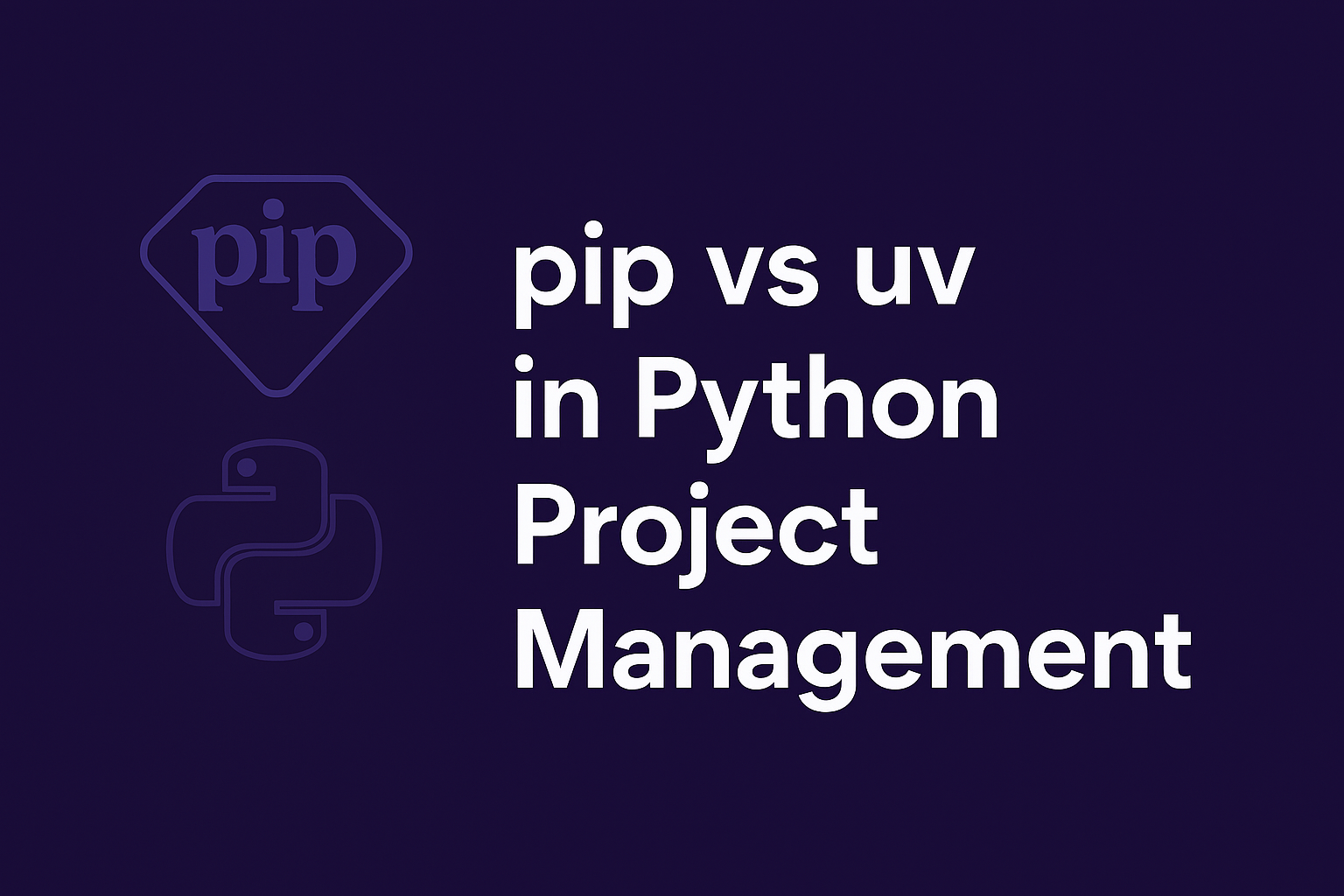 pip vs uv in 2026: Which One Should You Use — and When? (The No‑Fluff Guide)