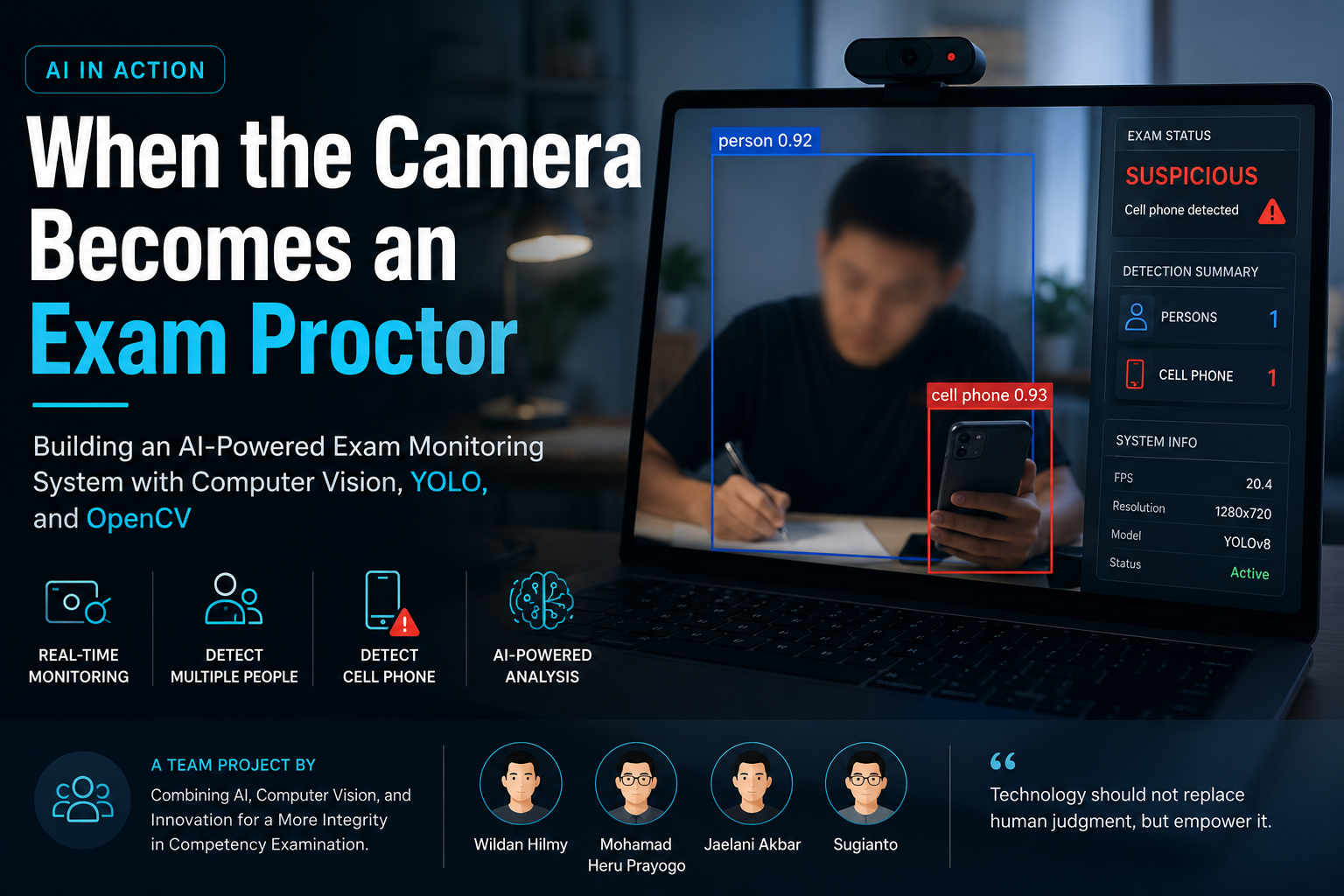When the Camera Becomes an Exam Proctor: Building an AI-Powered Exam Monitoring System with…
