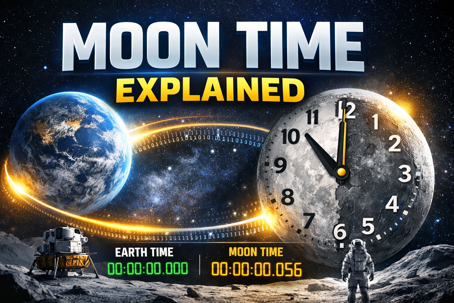 Moon Time: Why the Moon Has Its Own Clock and Why It Matters for Futur