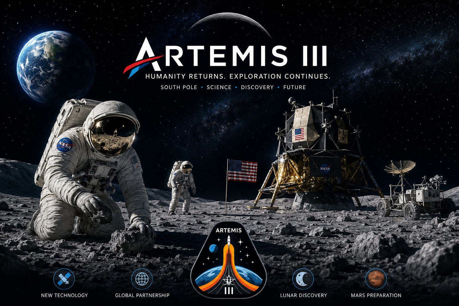 NASA Artemis III: Humanity’s Next Giant Leap Back to the Moon