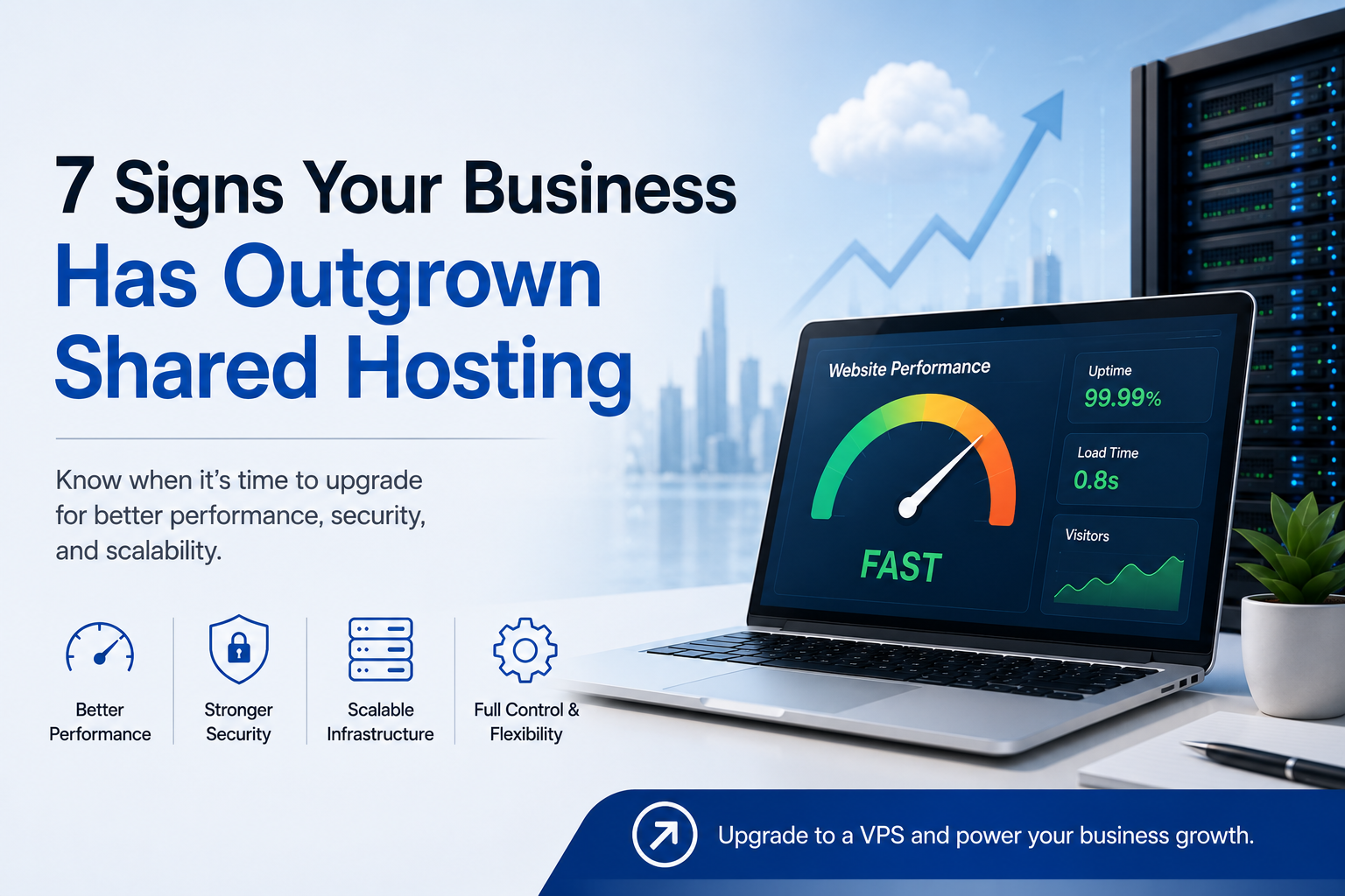 7 Signs Your Business Has Outgrown Shared Hosting
