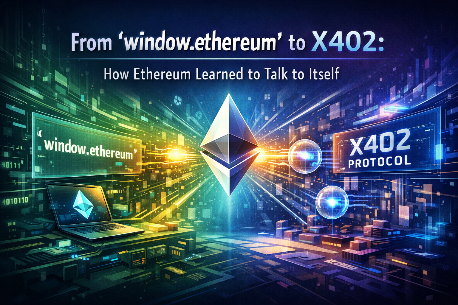 From window.ethereum to X402: How Ethereum Learned to Talk to Itself