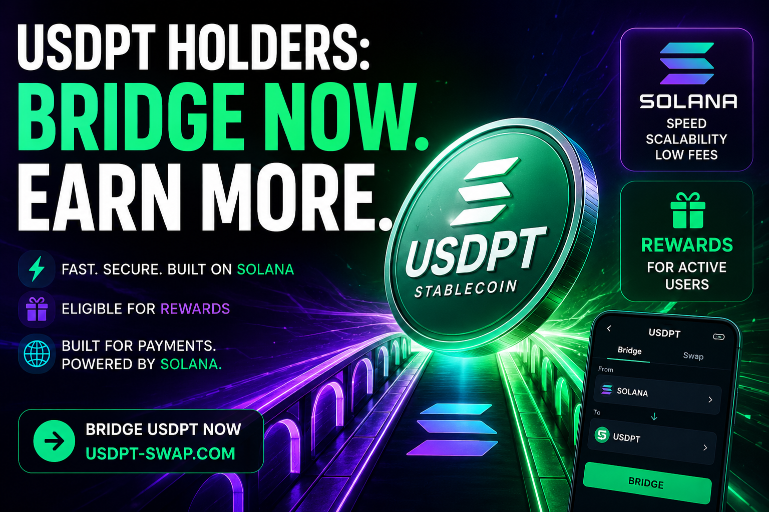 Why Every USDPT Holder on Solana Should Start Bridging Now