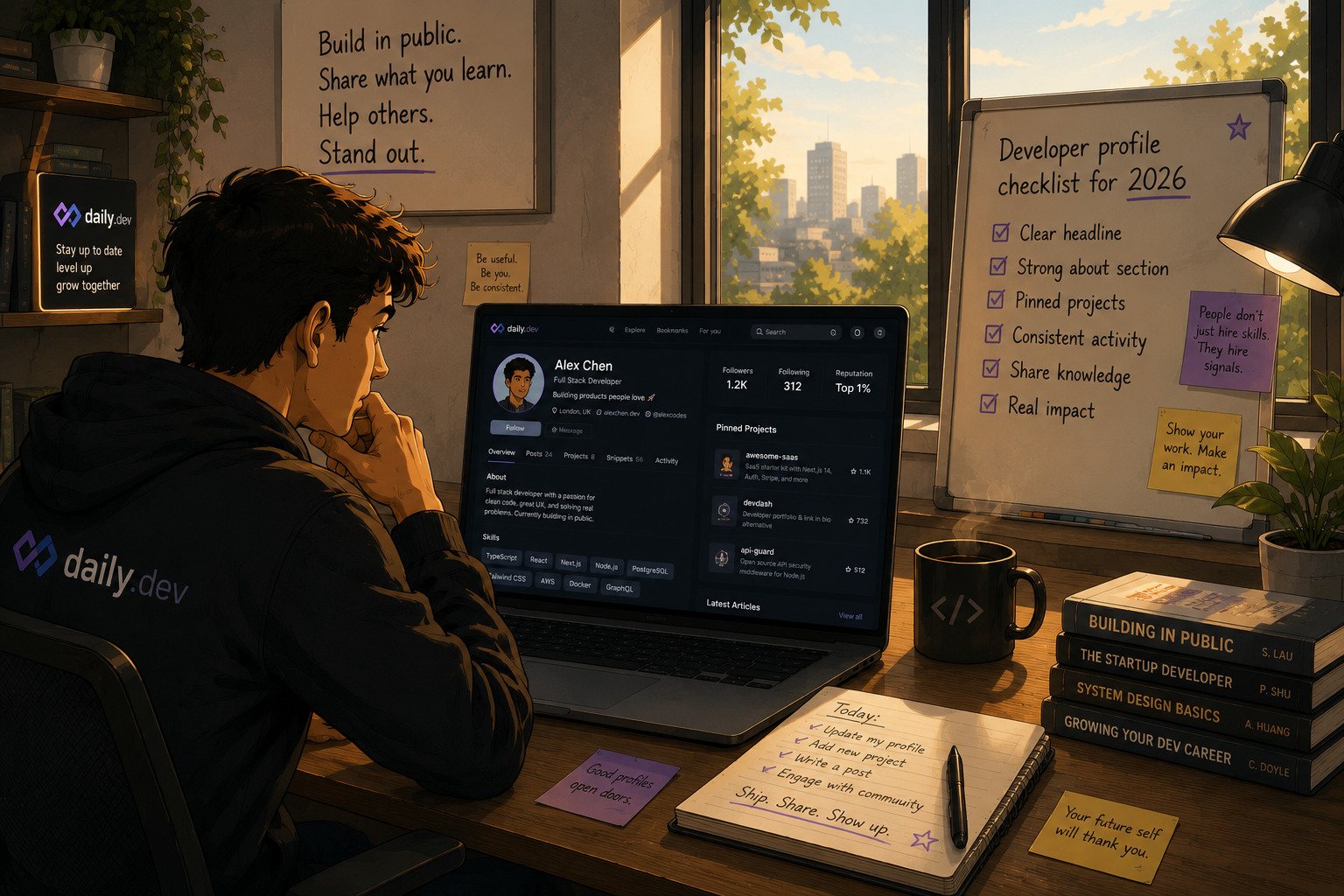How to build a developer profile that actually gets you noticed in 2026