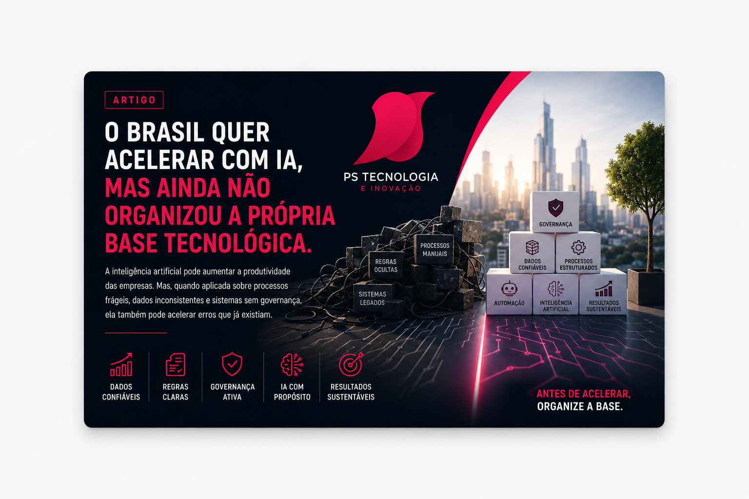 O Brasil quer acelerar com inteligência artificial, mas ainda não organizou a própria base…