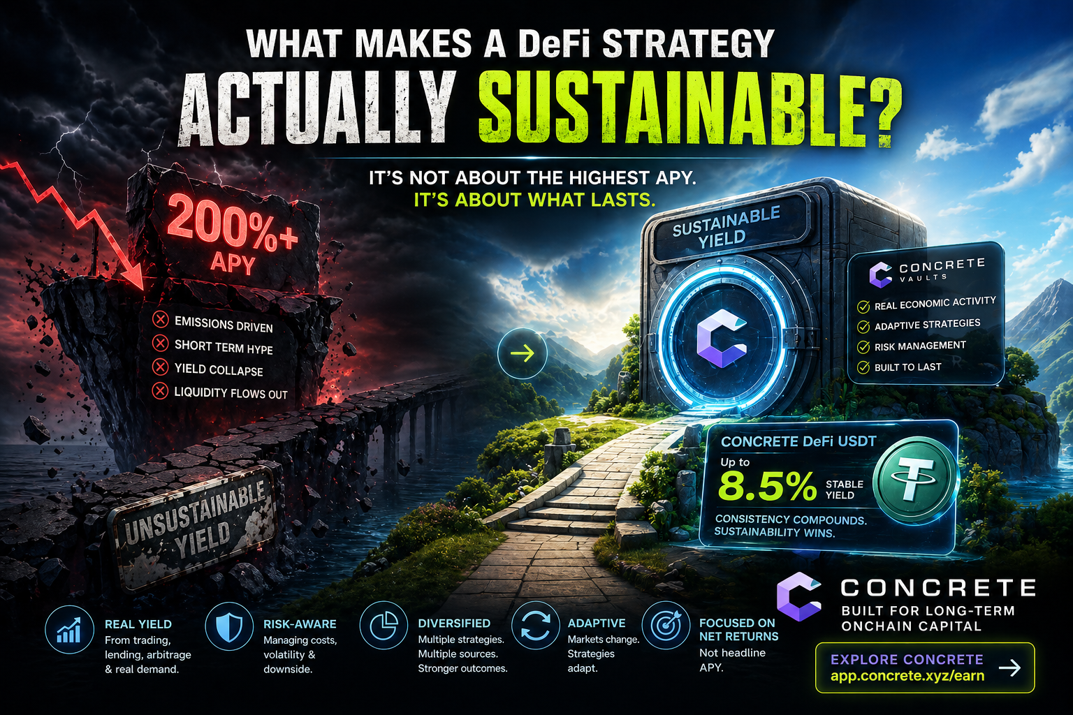 What Makes a DeFi Strategy Actually Sustainable?