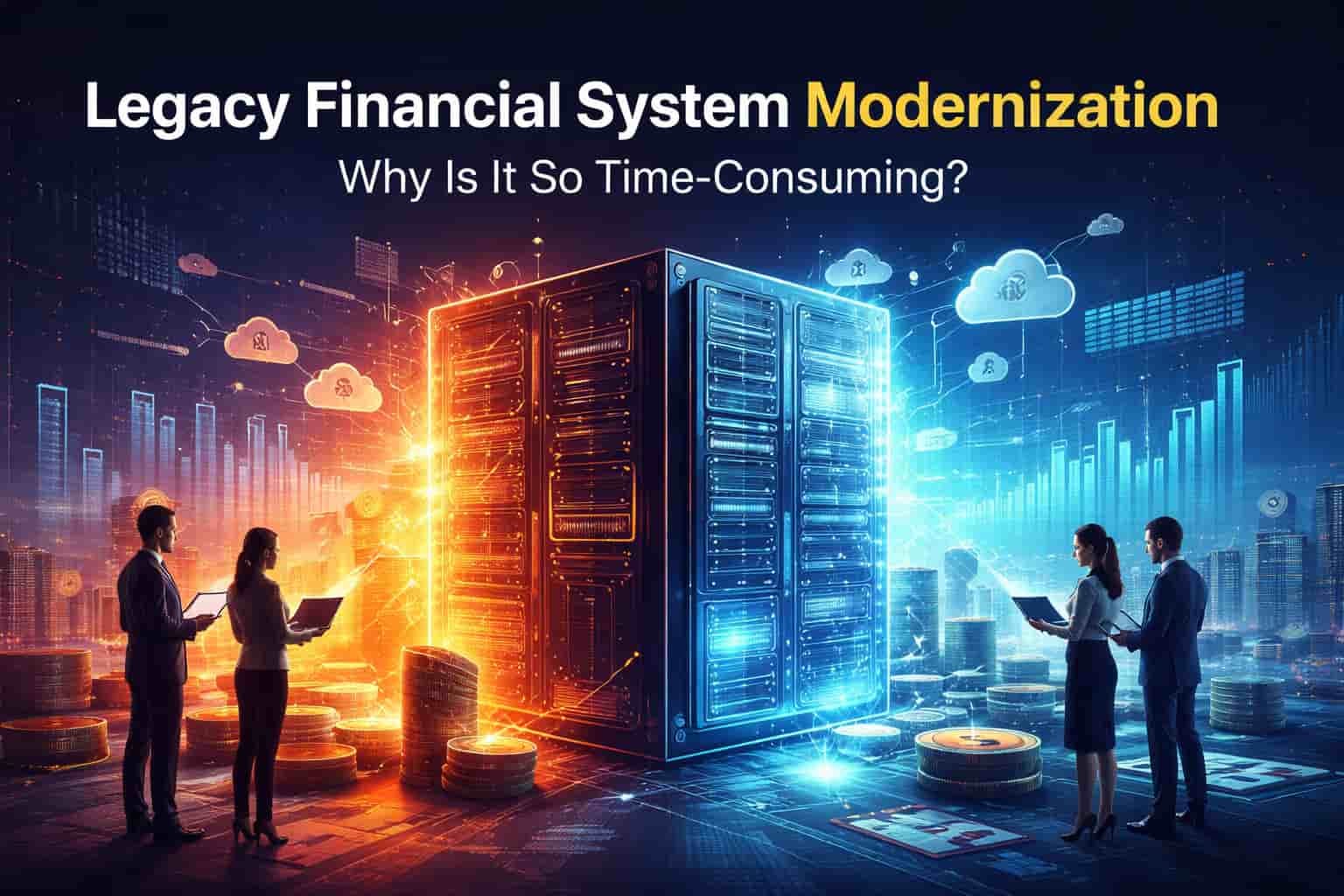 What Makes Legacy Financial System Modernization So Time-Consuming