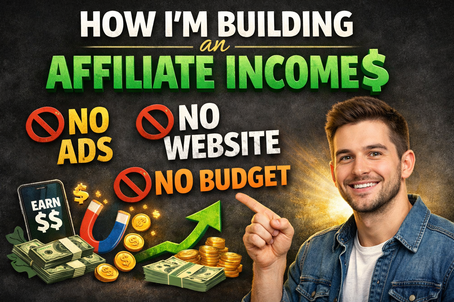 How I’m Building an Affiliate Income With No Ads, No Website and No Budget