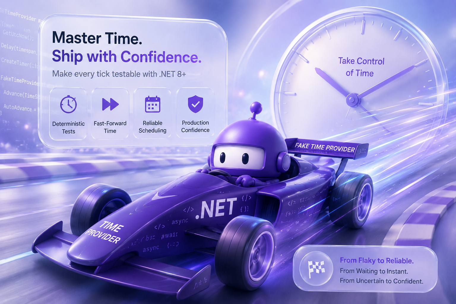 Stop Using DateTime.Now: Make Your C# Time Logic Testable with TimeProvider