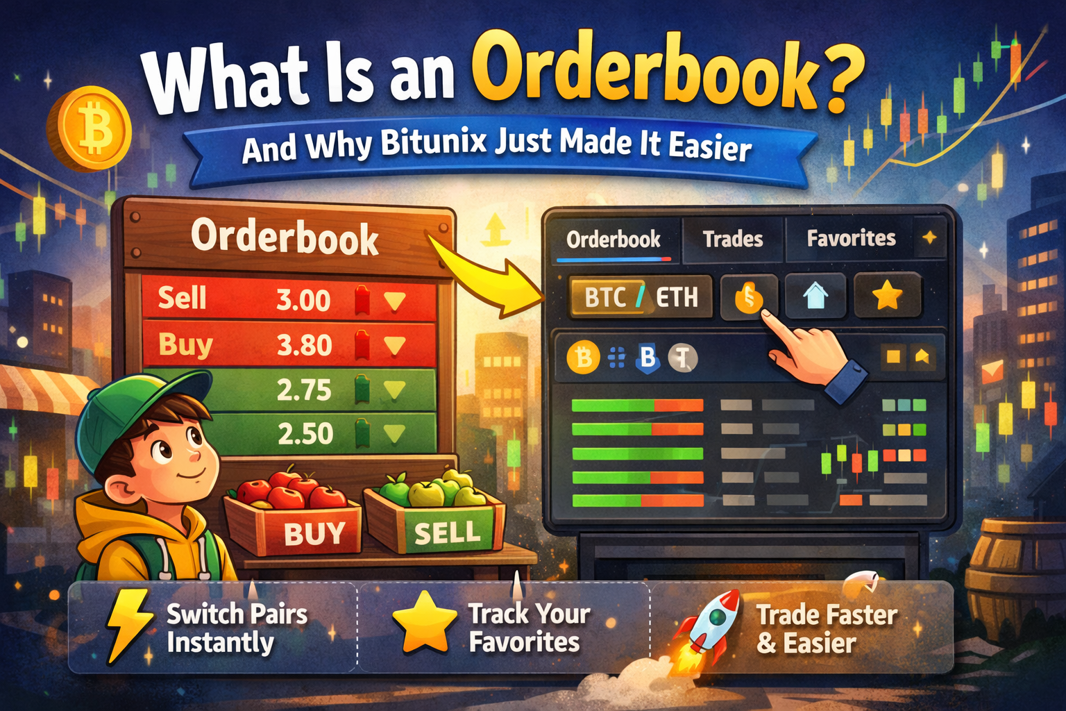 What Is an Orderbook? And Why Bitunix Just Made It Easier