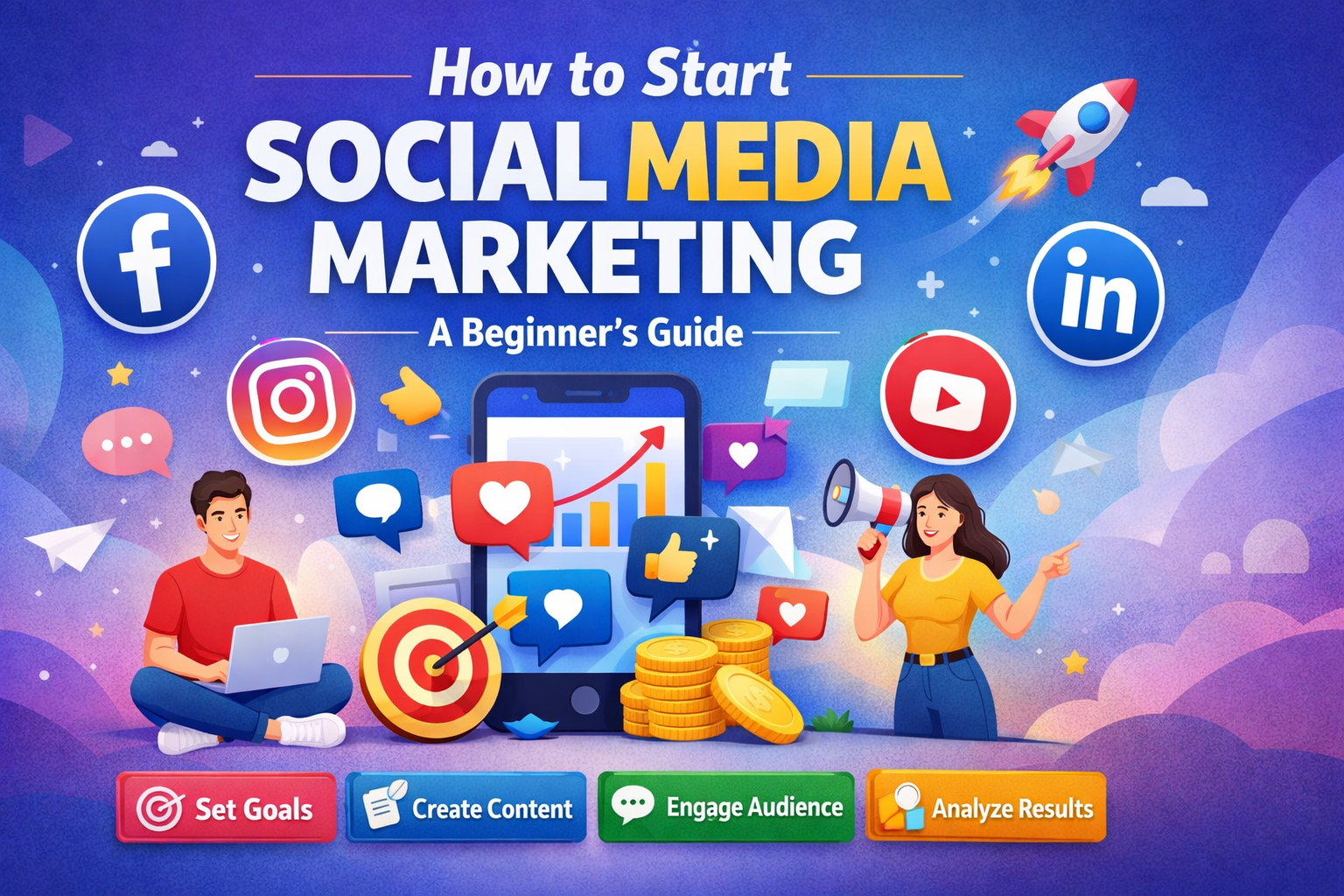 How to Start Social Media Marketing: A Complete Beginner’s Guide (2026)